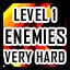 Level 1 - Very Hard - Encounter All Enemies