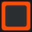 Black Medium Square