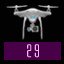 Use holodrones 29 times.