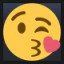 Face Blowing a Kiss