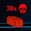 Die 30 times to red box.