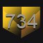 734 level