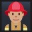 Man Firefighter - Medium Skin Tone