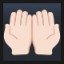 Palms Up Together - Light Skin Tone