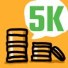 $5,000 Per Day