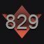 829 level