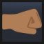 Right-Facing Fist - Medium-Dark Skin Tone