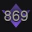 869 level