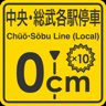 Chuo-Sobu Line stopping point expert