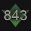843 level