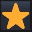 White Medium Star