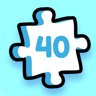 40 jigsaw pieces