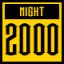 Total 2000 cities connected in night mode