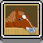 Horse In Stable