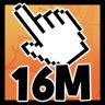 16 000 000 Clicks!
