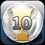 10 games won