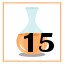 15 orange potions collected.
