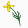 Ying World Trophy: Small Yellow Flower