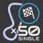 Finished 50 single player races