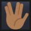 Vulcan Salute - Medium-Dark Skin Tone