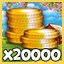 20000 Gold