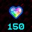 150 Ultra Radiant Medals