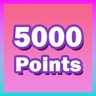 5000 Points