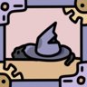 Cat under the hat