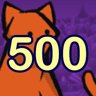 Found 500 cats