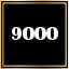 9000 points scored.