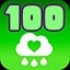 100 RAIN BLOCKS