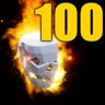 100 Flaming Skull Kills