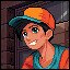 Pizza delivery man