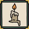 A candle