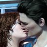 First kiss.