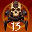 Killed 13 Skull Mechs