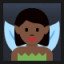 Woman Fairy - Dark Skin Tone