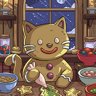 Found Gingerbread Cat
