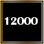 12000 points scored.