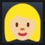 Blond-Haired Woman - Medium-Light Skin Tone