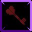 Heart-shaped key