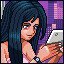 Girl and tablet