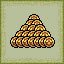 A pile of gold coins