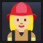 Woman Firefighter - Medium-Light Skin Tone