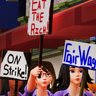 Don't cross the picket line