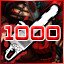 Kill using a chainsaw 1000 times