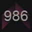 986 level