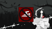 No swimming