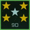 Experience Level 90 Exalted Upgrade Awarded