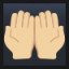 Palms Up Together - Medium-Light Skin Tone